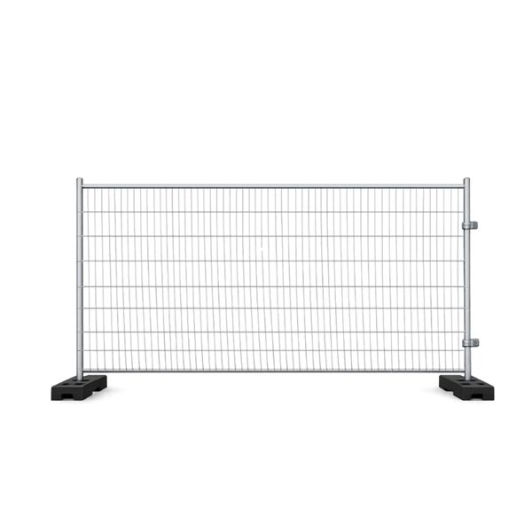 Bouwhek met voet Bouwhek met voet