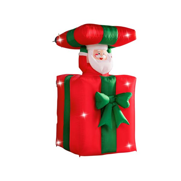 Kerstman in cadeau